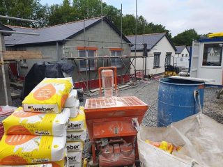 Weber Chalk Render Pembrokeshire