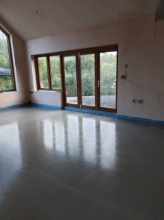 fast set liquid screed west wales