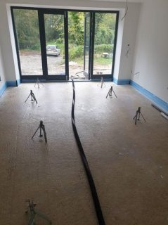 fast set liquid screed west wales