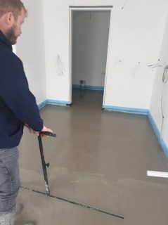 fast set liquid screed west wales