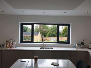 UPVC Window Spray Painting Cardigan Ceredigion