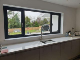 UPVC Window Spray Painting Cardigan Ceredigion