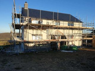 spray eco rendering Brynhoffnant Llandysul