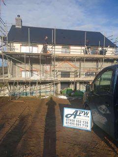 spray eco rendering Brynhoffnant Llandysul